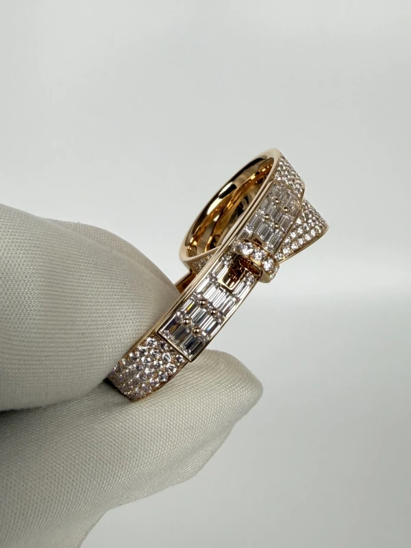 HERMES DOPPELTER RING KELLY GAVROCHE (SIZE 54) H122670B 00054 4