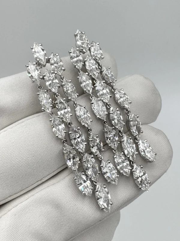 RalfDiamonds DIAMOND EARRINGS 29.44 CT H-I/VS RD29.44CT H-I/VS 4
