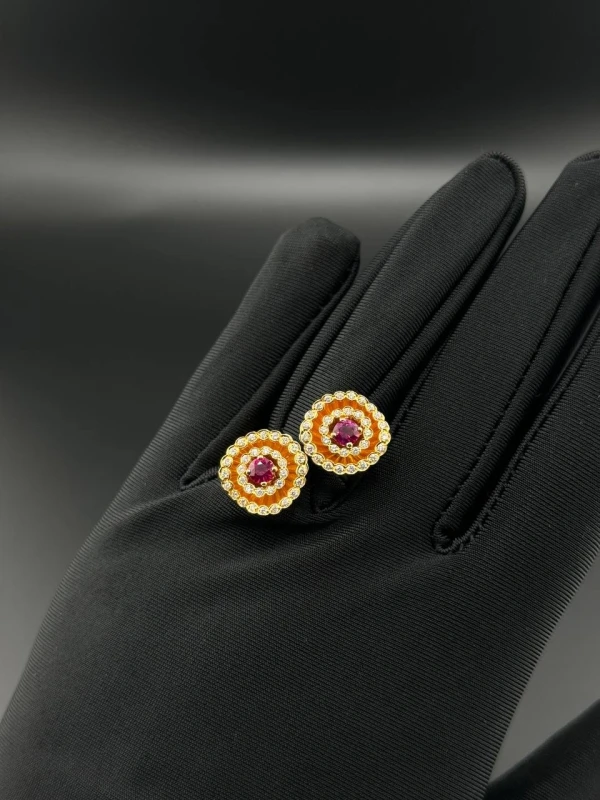 Boucheron FROU FROU EXQUISITION CONFIDENCES RING, RUBIES AND DIAMONDS, YELLOW GOLD JRG0073554 2