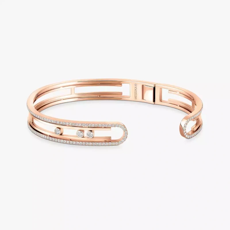 MESSIKA MOVE 10TH BANGLE (SIZE M) 11426-PG-M 3