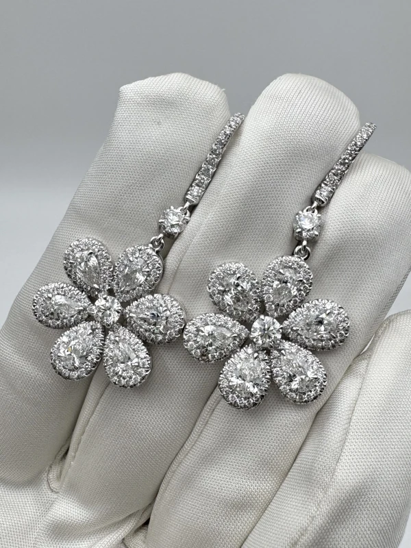 RalfDiamonds DIAMONDS FLOWER EARRINGS RFD2612 4