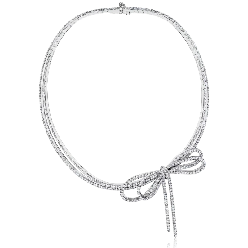 Graff Tilda's Bow Diamond Necklace RGN1046 2