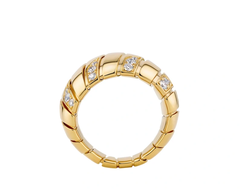 Bvlgari Bvlgari Tubogas Bague (SIZE 53) 362005 2