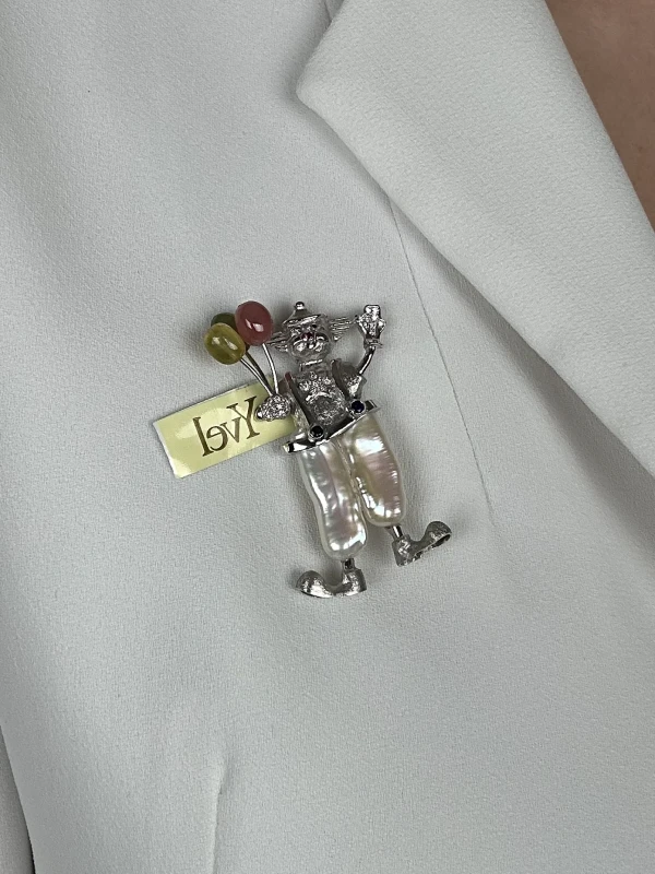Yvel CLOWN BROOCH 111 4