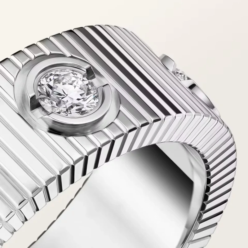 Cartier LOVE UNLIMITED RING, 6 DIAMONDS (SIZE 54) B4250154 5