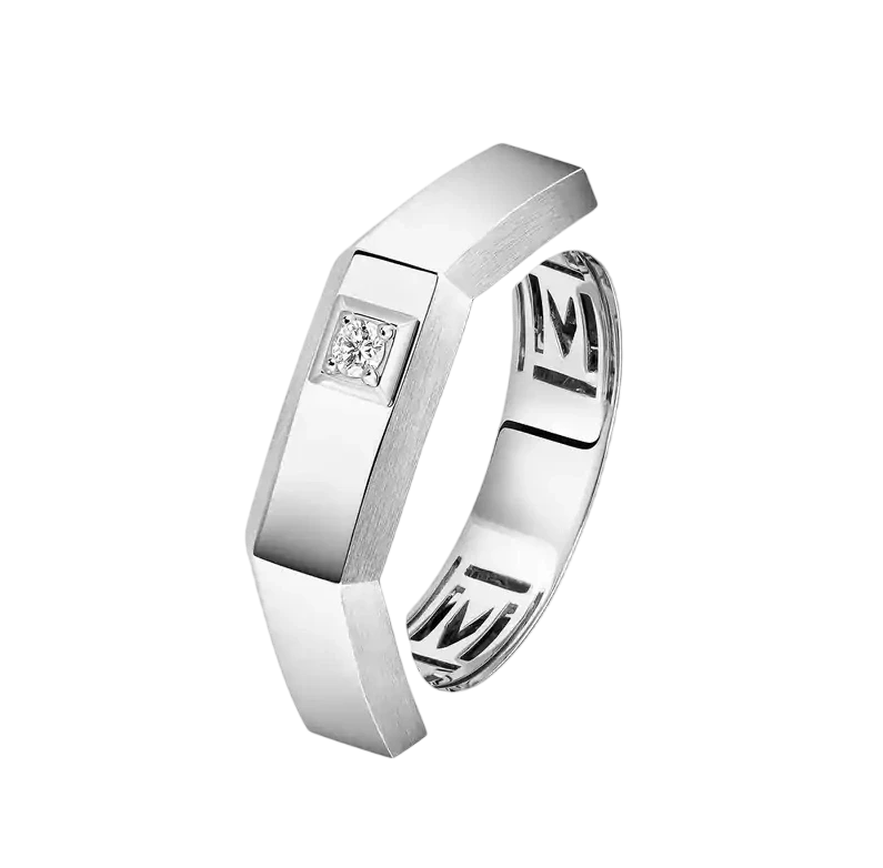 Moderniste ring, medium model (SIZE 52)