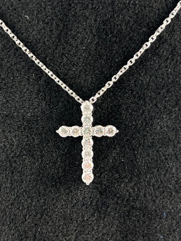 No name КРЕСТ С БРИЛЛИАНТАМИ 1.05 CT 1.05 CT 3/4-5 4