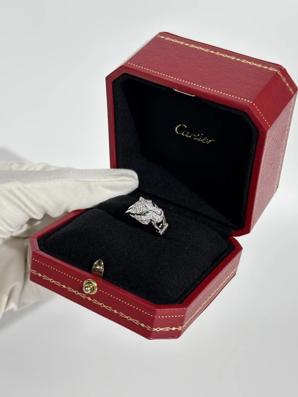 Cartier PANTHERE DE CARTIER RING (SIZE 56) N4244756 4