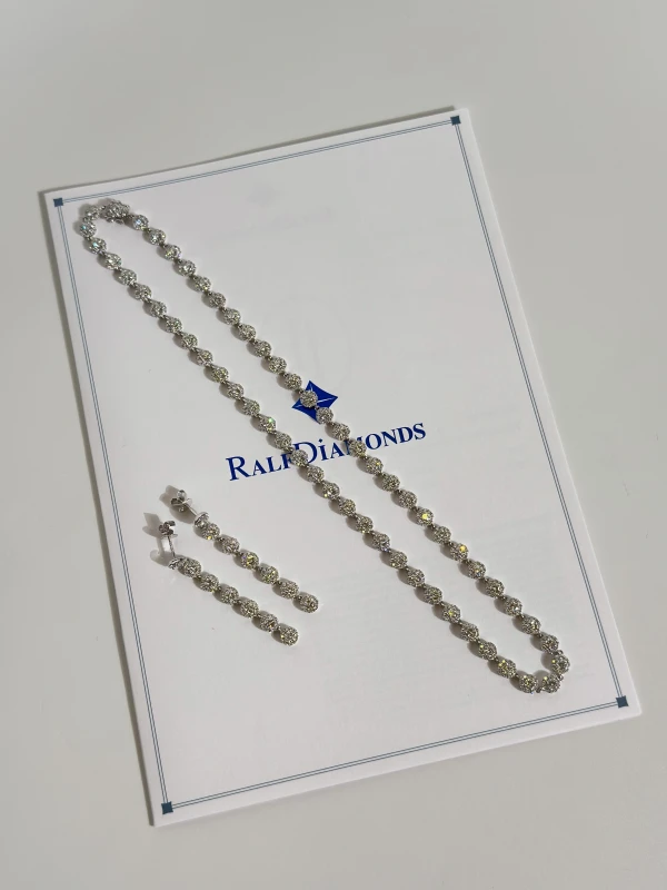 RalfDiamonds WHITE GOLD & DIAMONDS SET RD SET 080824 7