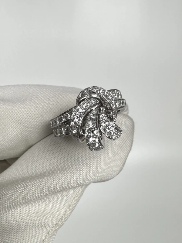 GRAFF TILDA’S BOW PAVÉ DIAMOND RING (SIZE 52) RGR664 3