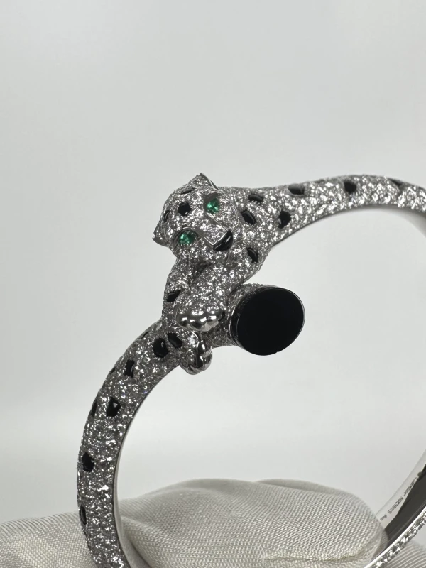 Cartier PANTHÈRE DE CARTIER BRACELET, PAVED (SIZE 16) H6001516 5