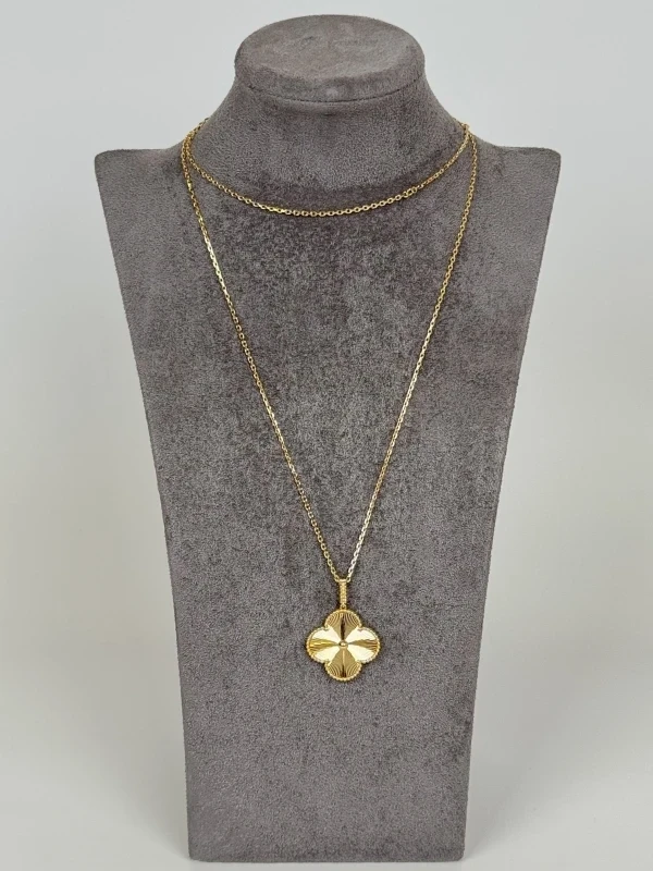 Van Cleef & Arpels MAGIC ALHAMBRA LONG NECKLACE, 1 MOTIF, YELLOW GOLD VCARP4KO00 3