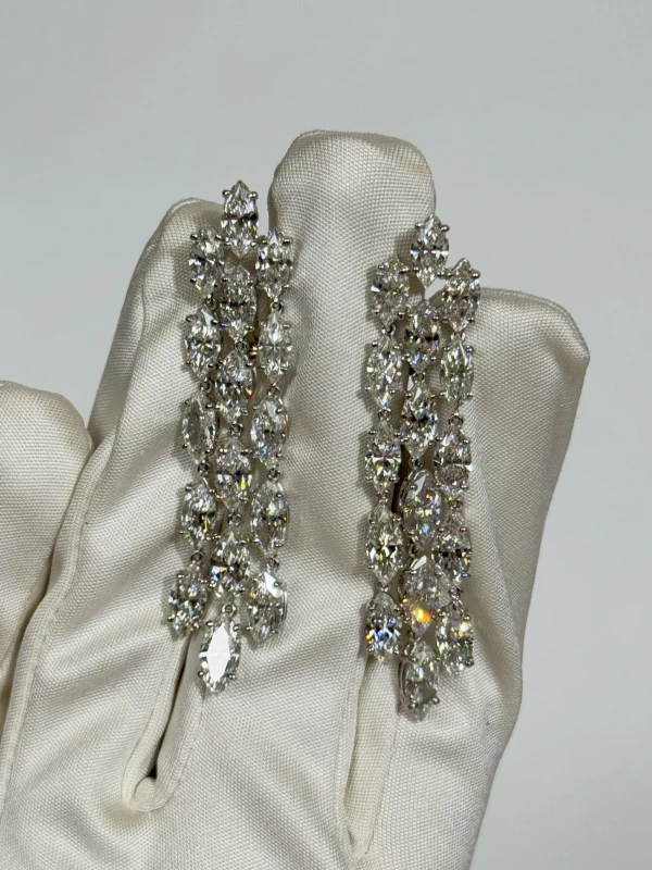 RalfDiamonds DIAMOND EARRINGS 29.44 CT H-I/VS RD29.44CT H-I/VS 3