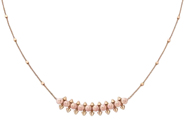 Clash de Cartier pendant, pink chalcedony