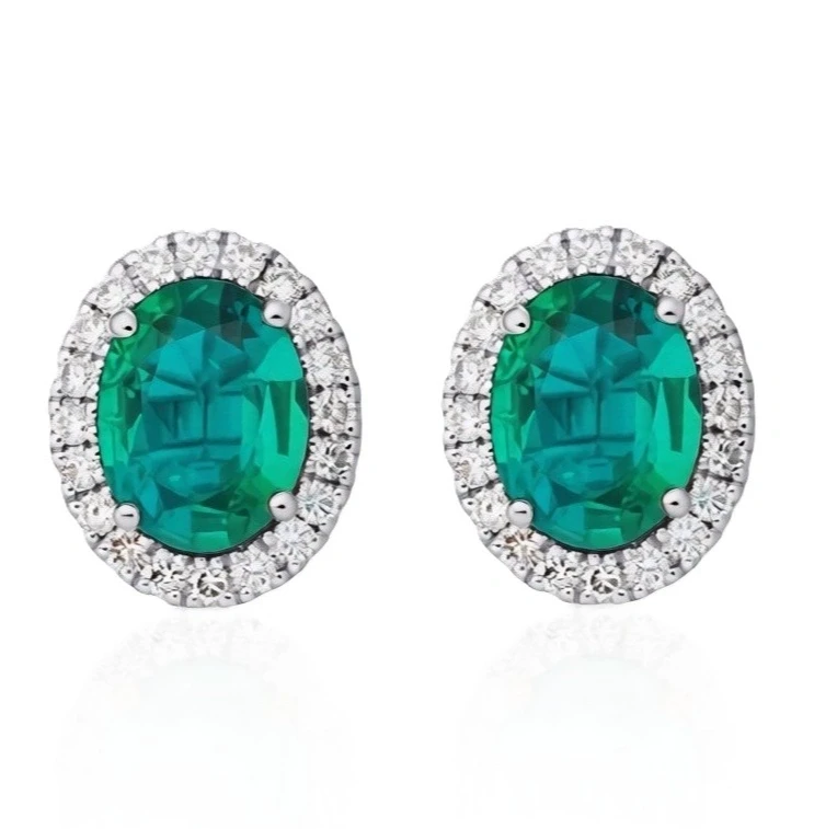 GOLD AND EMERALDS Earrings