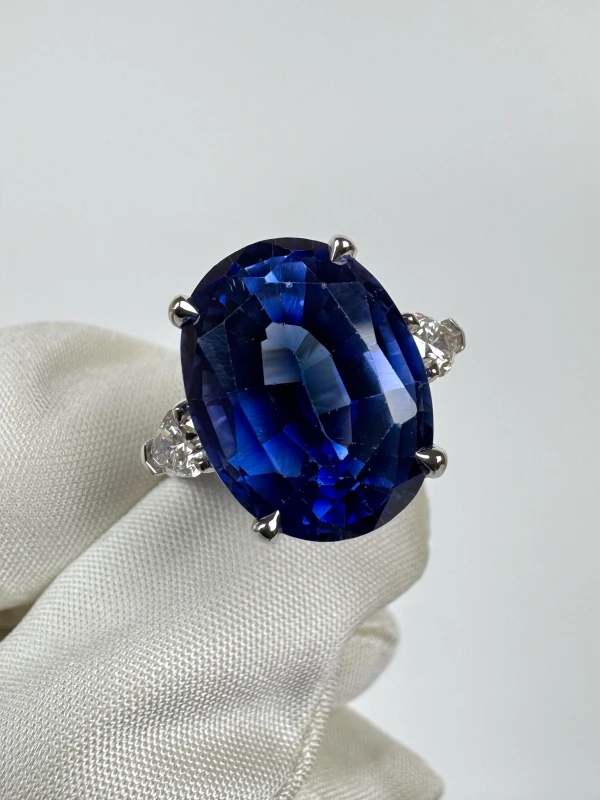 RalfDiamonds КОЛЬЦО С САПФИРОМ RDRsapphire-54 2