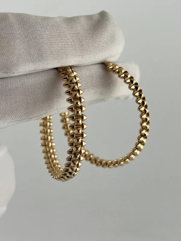Cartier CLASH DE CARTIER HOOP EARRINGS, LARGE MODEL B8301416 5