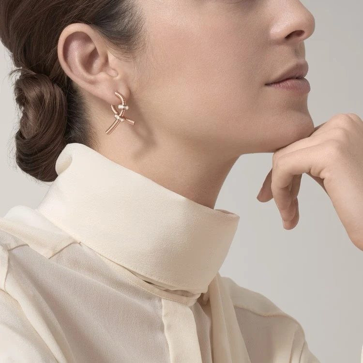 Cartier ECROU DE CARTIER SINGLE LEFT EARRING, DIAMONDS B8301434 2