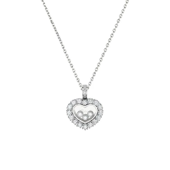 HAPPY DIAMONDS HEART PENDANT