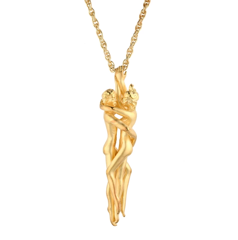 Carrera y carrera  YELLOW GOLD PENDANT CyC 181024