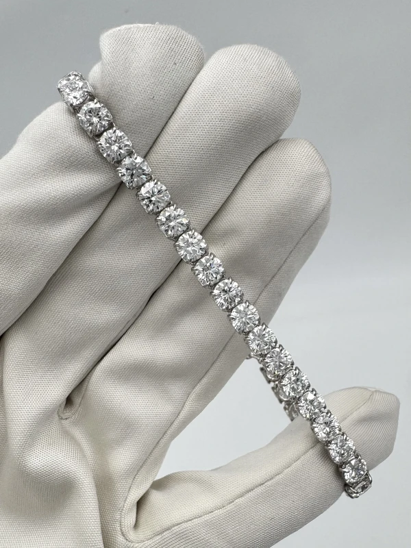 Luca Carati ROUND DIAMOND 12.92 CT BRACELET Luca Carati 2