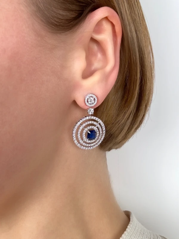 GRAFF BULLSEYE SAHHHIRE SET GR0471 5