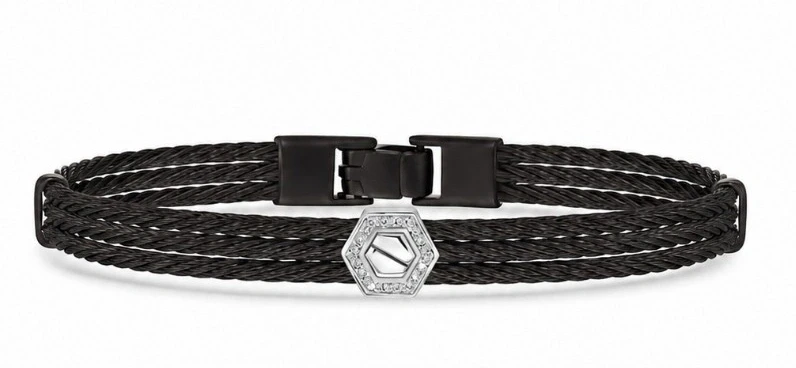 BRACELET DIAMONDS 0.070CT