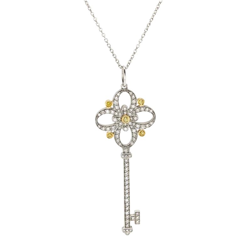 Tiffany & Co KEY DIAMOND PENDANT T&CO 65874 1