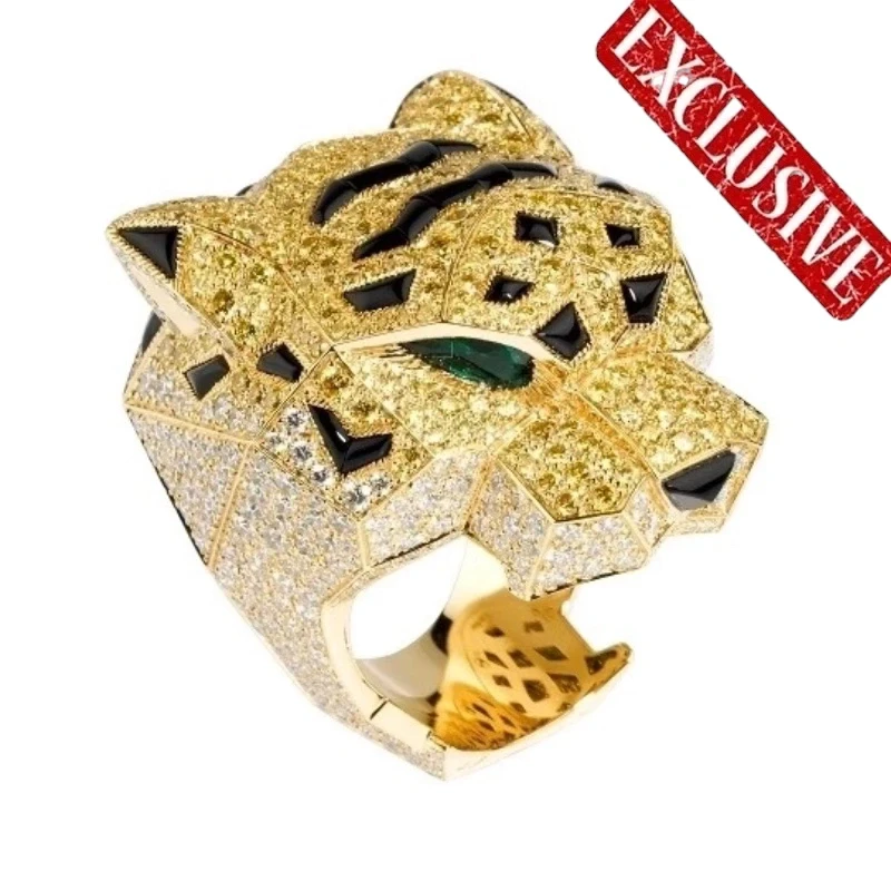 LIMITED EDITION FAUNE ET FLORE DE CARTIER RING (SIZE 52)