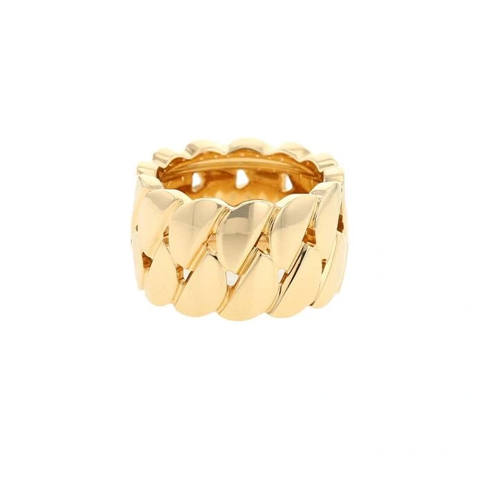 LA DONA XL YELLOW GOLD RING (SIZE 60)