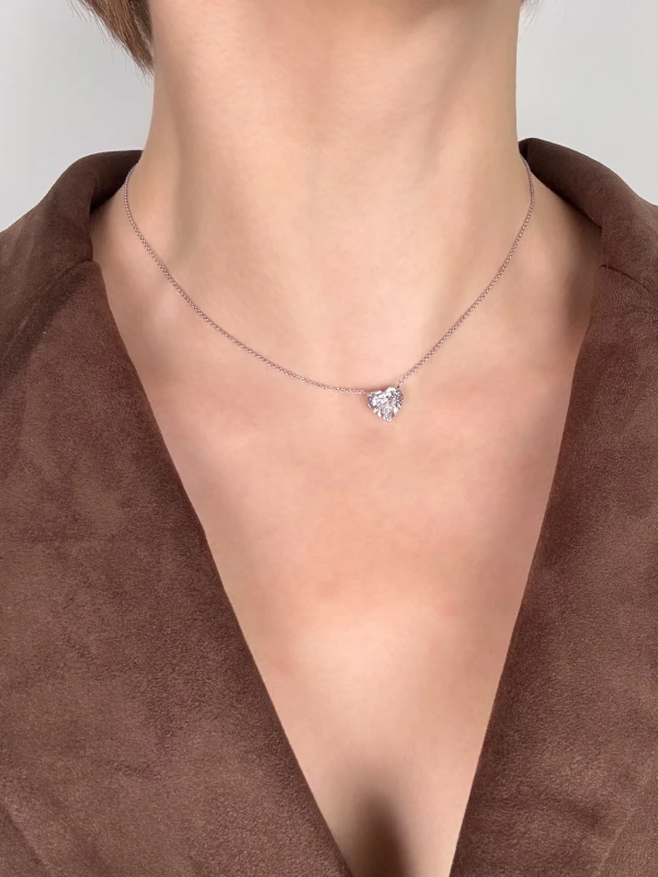 СЕРЬГИ NO NAME HEART DIAMOND 3.23 CT D/FLAWLESS PENDANT ( TYPE IIa) (GIA) NN3.23CT D/FLAWLESS 6