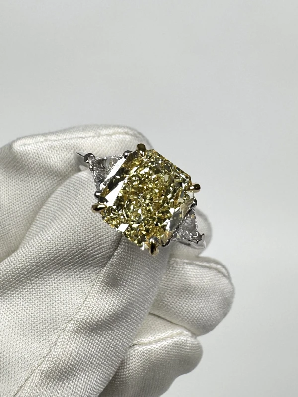 YANUSH GIOIELLI DIAMOND RING 3.22 CT Y to Z/VS2 RING (GIA) YR30603TT 4