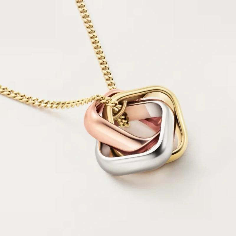Cartier TRINITY PENDANT, CUSHION-SHAPED B7224955 3