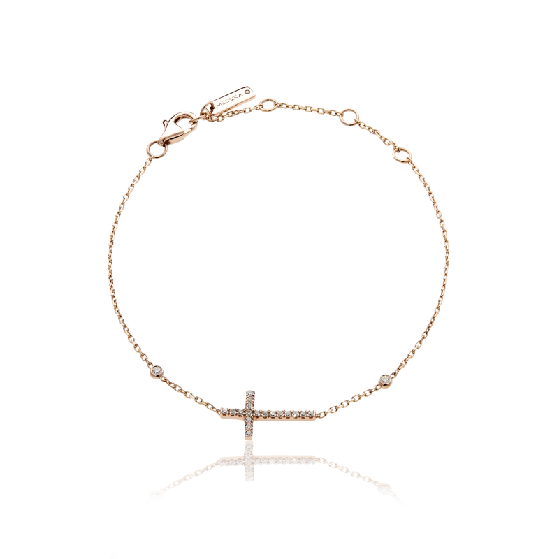 Cross Diamond Bracelet