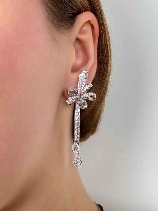 Graff Inspired by Twombly Earrings 10.95 CT RGE1337 2