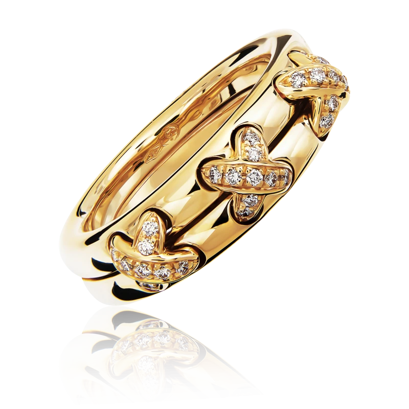 DIAMOND LIENS RING (SIZE 54)