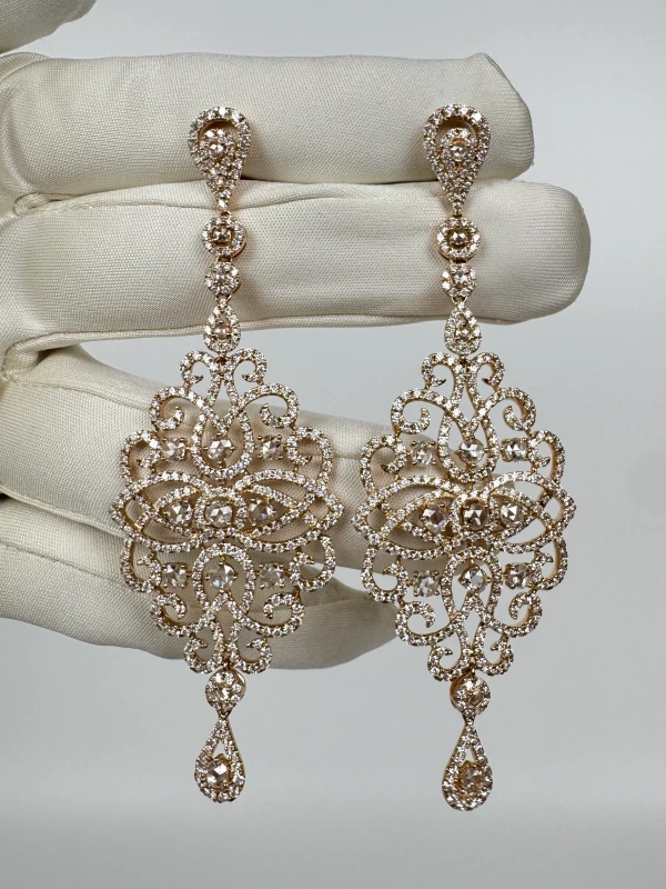 RalfDiamonds DIAMOND 4.01 CT EARRINGS RDE2356 3