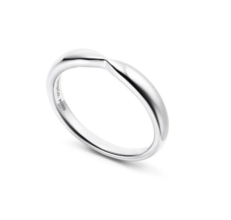 Tiffany & Co Tiffany Harmony  Wedding Band in Platinum 60002089 2