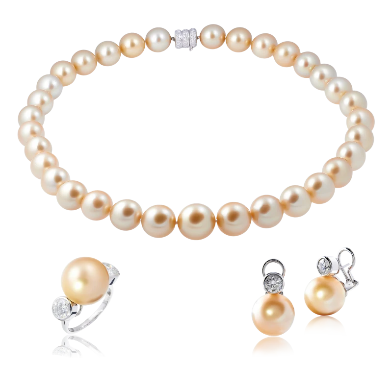 PEARL&DIAMOND SET