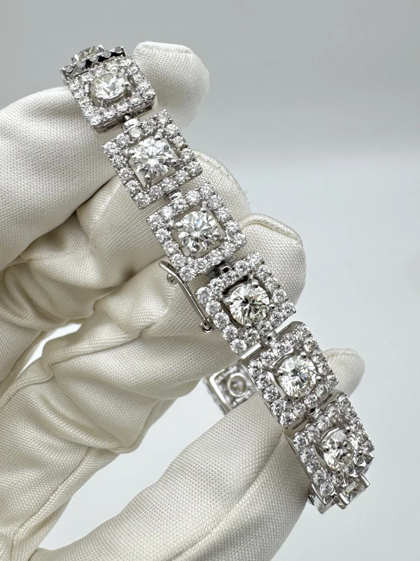 RalfDiamonds ROUND DIAMOND 11.66 CT BRACELET (SIZE 18) RFD1765 3