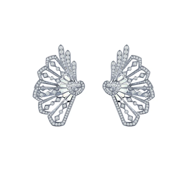 FANFARE DIAMONDS & MWHITE MOTHER OF PEARL