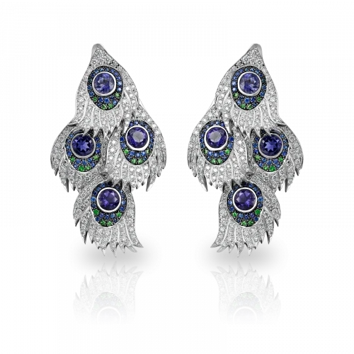 PEACOCK EARRINGS