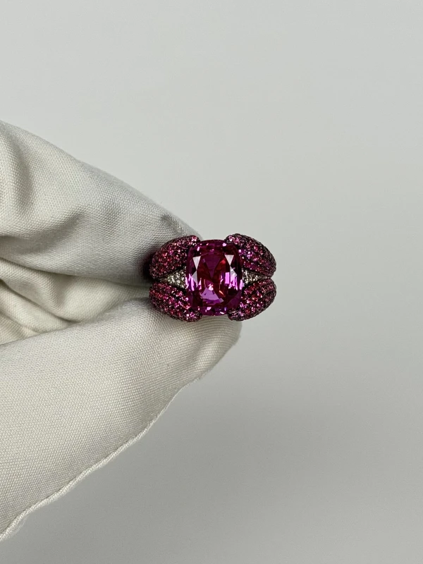 Adler КОМПЛЕКТ С САПФИРАМИ 5.65 - 6.06 - 7.32 CT (No H!) ADLER 5.65 - 6.06 - 7.32 4