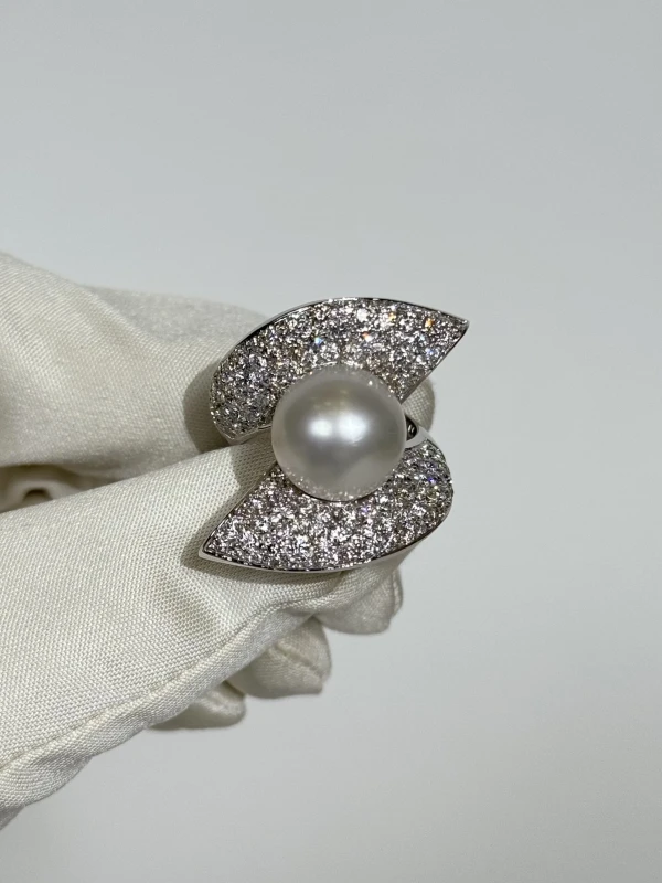 UTOPIA PEARL 12.5 MM RING (SIZE 54) H5A1BB04 2