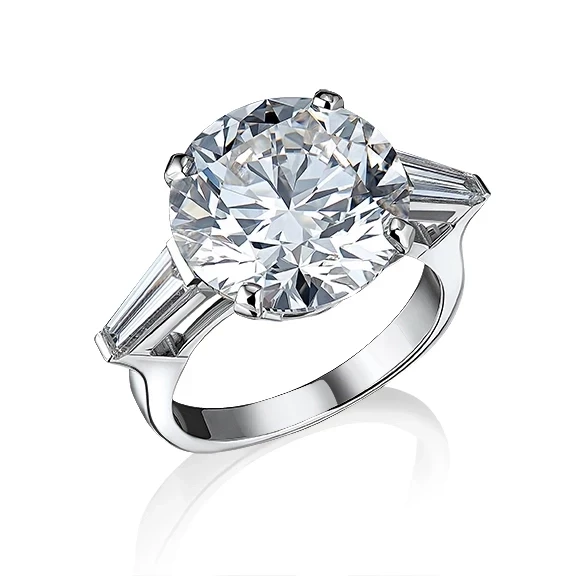 DIAMOND 5.51 CT F/VS1 RING EXEXEX (GIA)