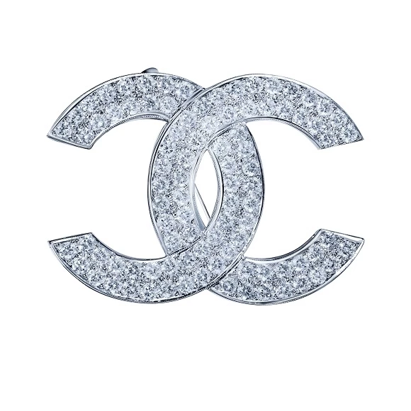 СЕРЬГИ NO NAME DIAMOND BROOCH Jewelry