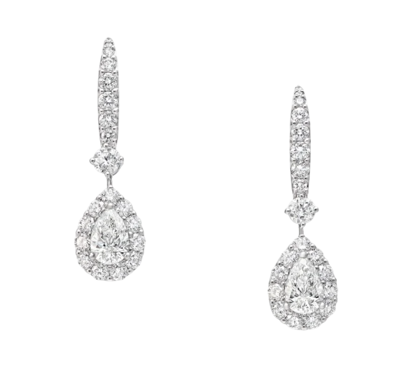 Icon Pear Shape Diamond Earrings