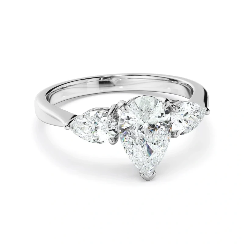 No name PEAR DIAMOND 1.35 CT RING (SIZE 48) nn1.35 ct D/VS2 1