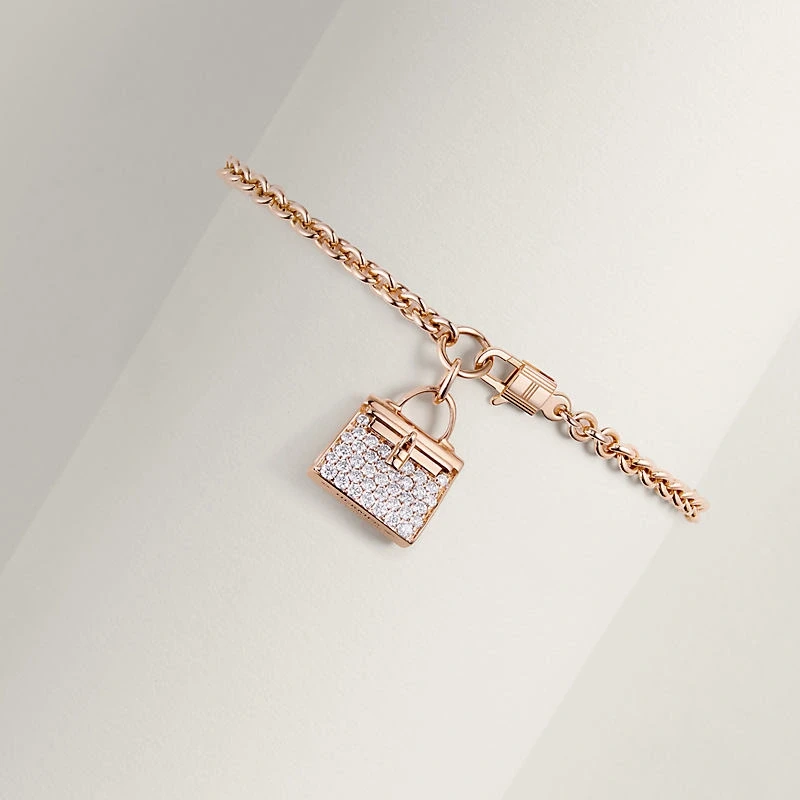 HERMES Amulettes Kelly Bracelet (Size 17) 20AI243994 2