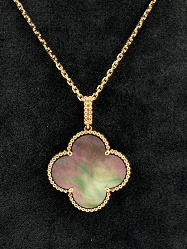 Van Cleef & Arpels MAGIC ALHAMBRA LONG NECKLACE, 1 MOTIF. MOTHER-OF-PEARL VCARP6I200 6